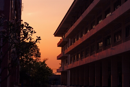 Evening sky architecture cloud Photo