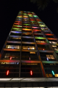 Foto Ponto oeste
 arquitetura noite luz