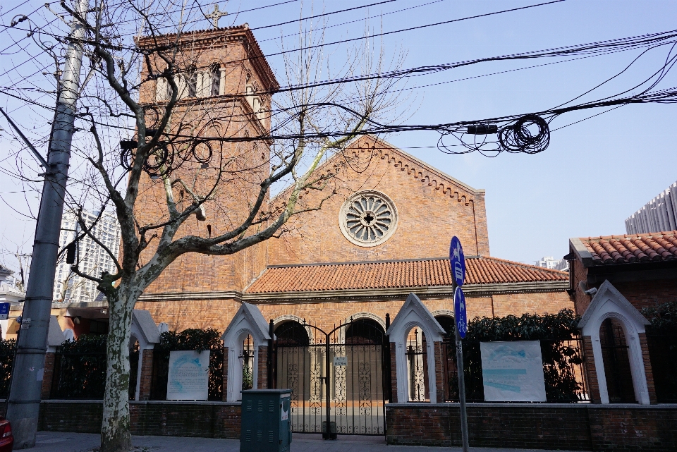 自然 建物 空 街