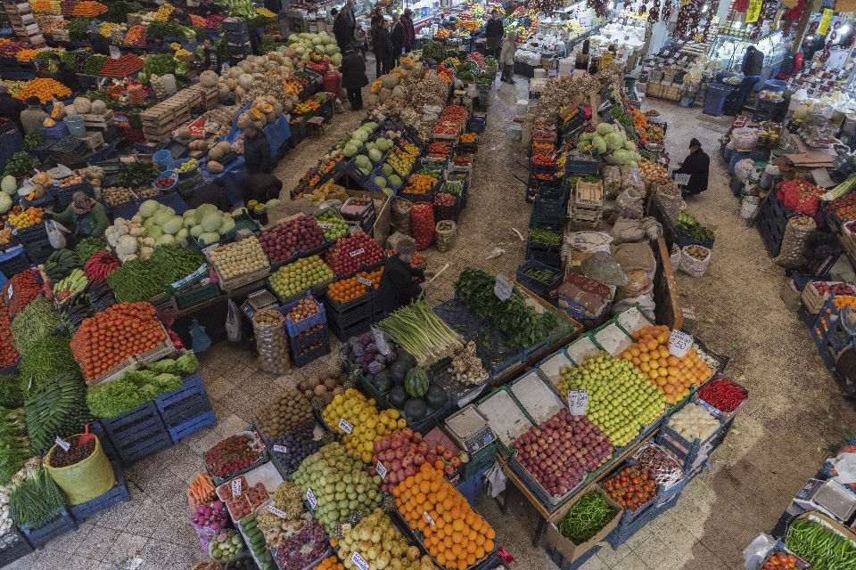 Pavo mercado bazar venta