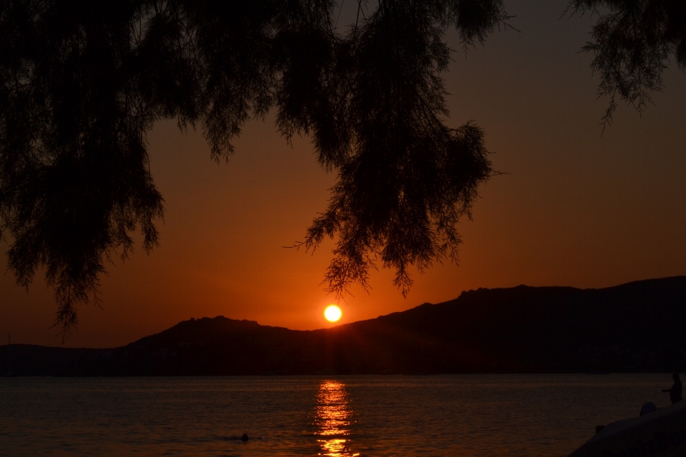 Sunset nature sea turkey