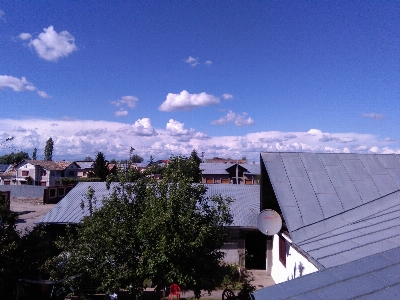 Sky clouds cloud roof Photo