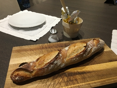 Bread baguette dinner food Photo