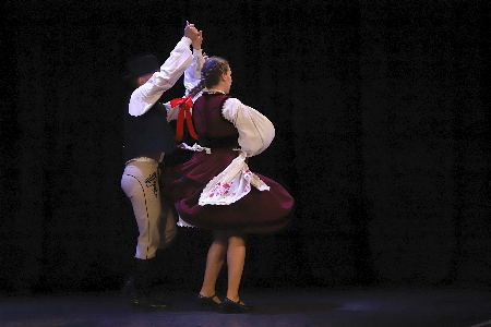 Folk dance costume entertainment Photo