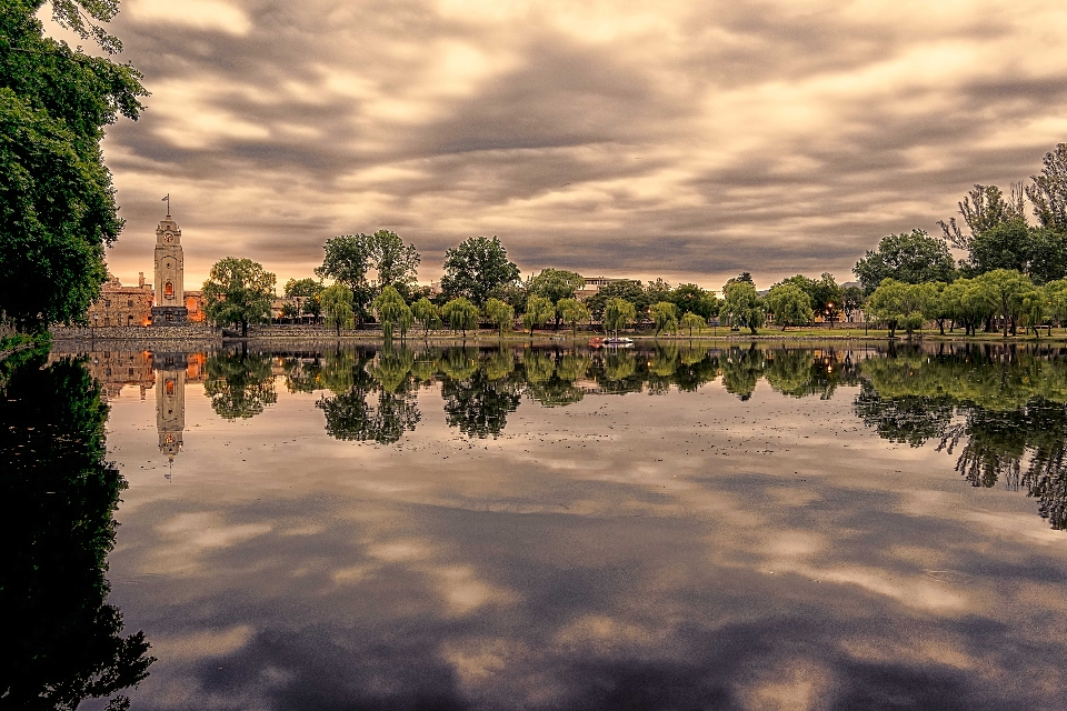 Natural reflection sky body of water