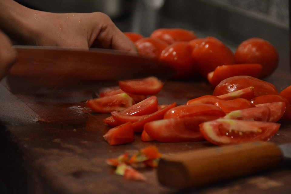 Bere cibo cucina pomodoro