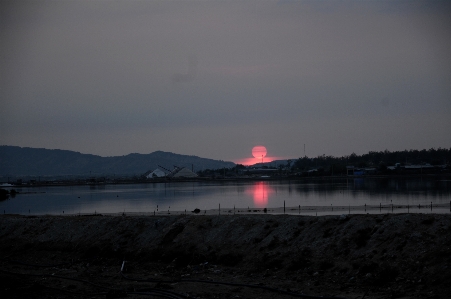 Sunrise beach landscape sky Photo