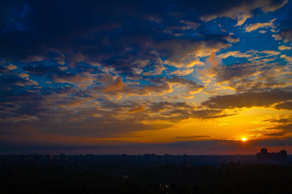 Soleil ciel rémanence
 nuage