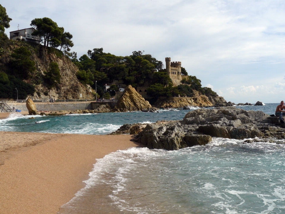 Castle beach spain body of water