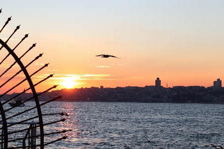 Natural sky water horizon Photo