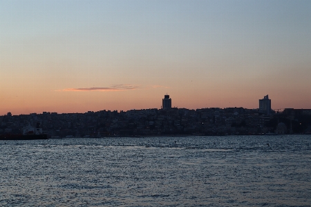 Doğal gökyüzü ufuk gün batımı Fotoğraf