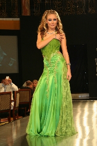 Dubai fashion model gown dress Photo