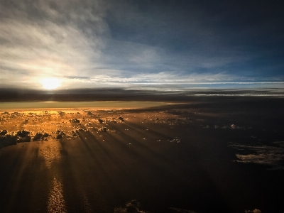 Sky cloud horizon atmosphere Photo