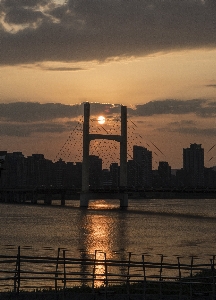 Sunset taiwan sky afterglow Photo