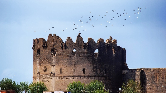 Natural wall fortification castle Photo