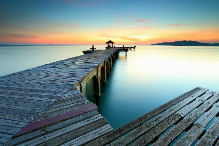 Sea sky water pier Photo