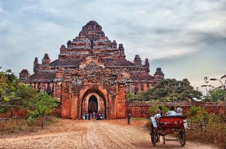 Bagan
 myanmar alte stadt
 sonnenaufgang Foto