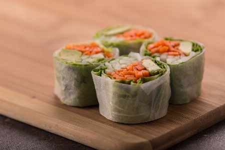 California rolls cuisine food oriental Photo