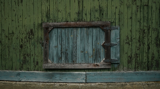 Window wood rugged grunge Photo