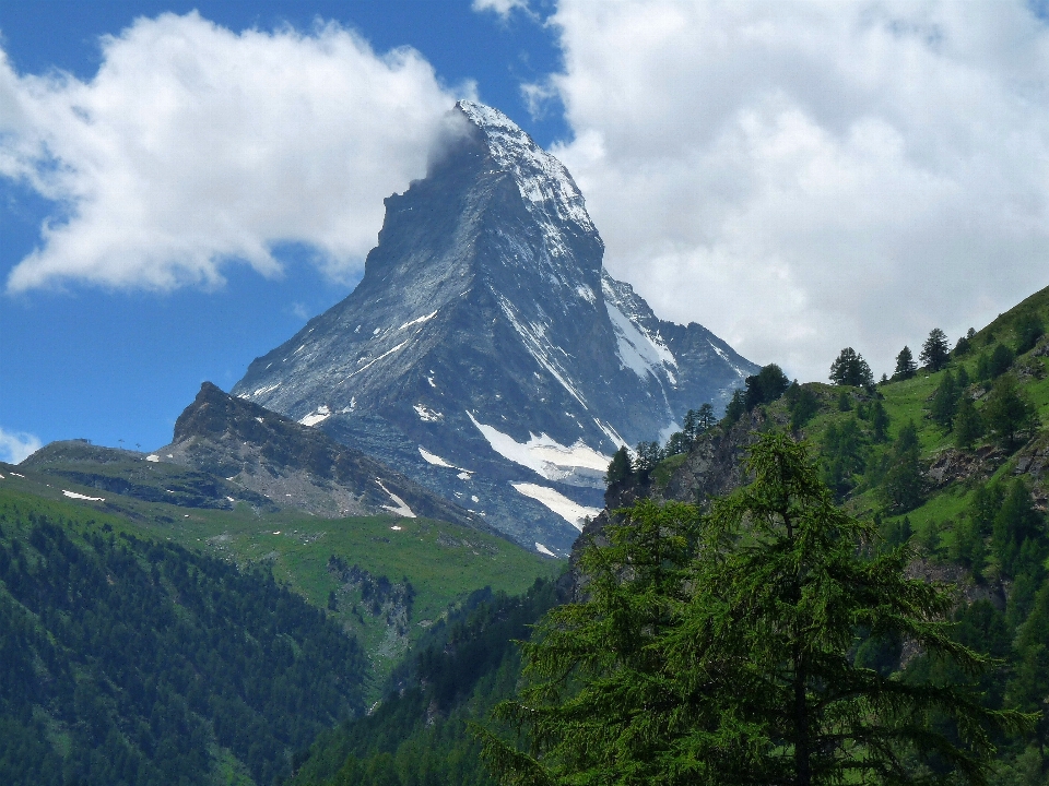 Matterhorn
 formy górskie
 góra średniogórze