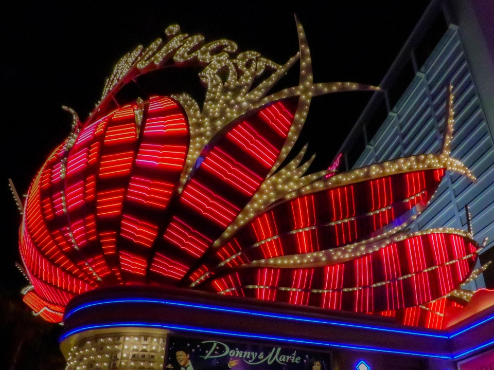 Las vegas
 rouge lumière repère