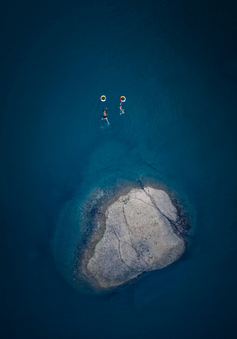 Mar azul cielo azur
