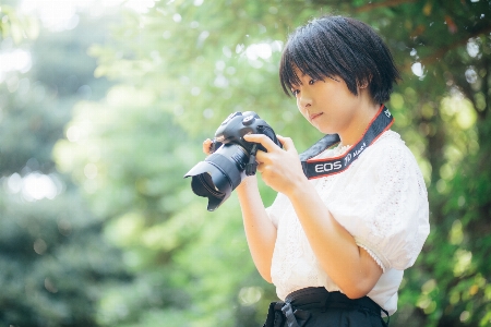 Girl photograph nature photographer Photo