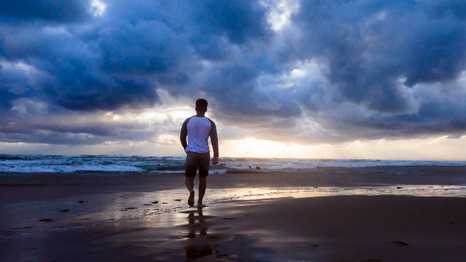 Voir ciel plage mer