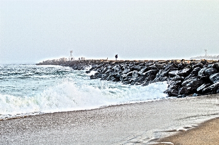 Beach shore storm tropical Photo