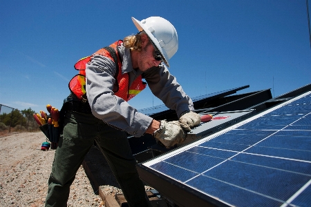 Solar panel energy power Photo