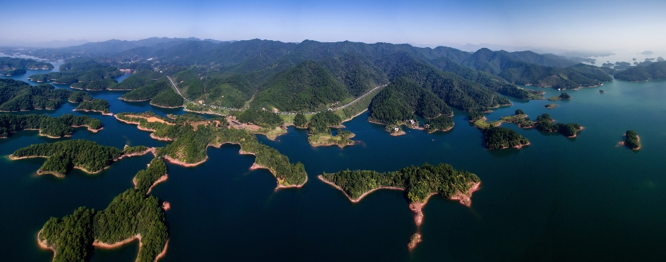 Hangzhou
 ressources en eau
 nature photographie aérienne
