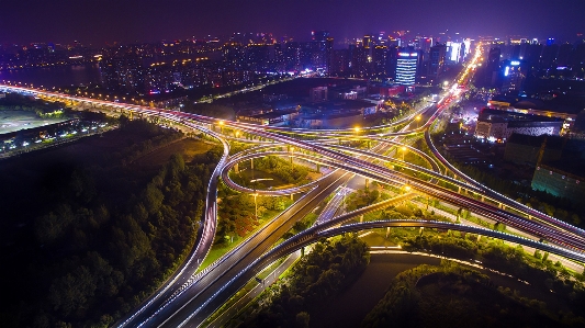 Foto Hangzhou
 área metropolitana
 autoestrada estrada