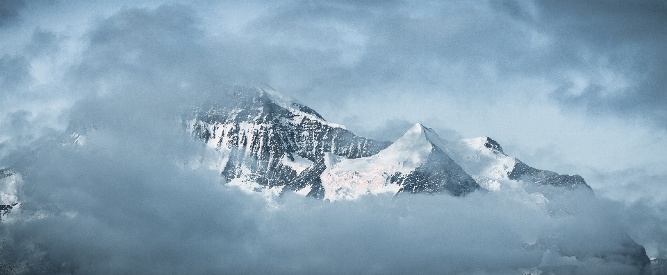 Natural mountainous landforms mountain range