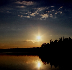 Sunset sky nature natural landscape Photo