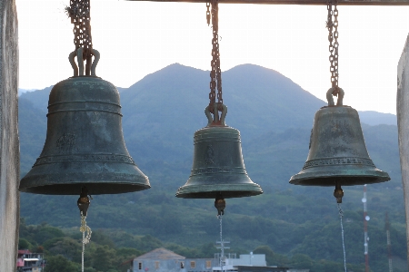 Bell tower church mountain Photo