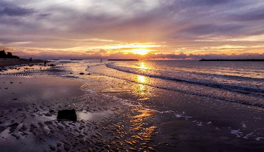 View sky body of water horizon Photo