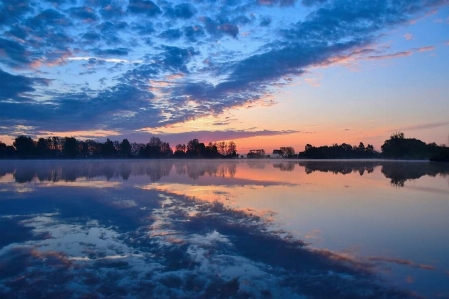 Natural sky reflection body of water Photo