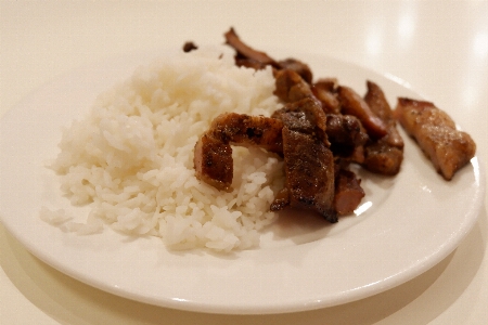 Asian cuisine barbecue beef Photo