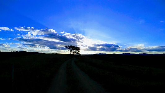 Christoph
 himmel blau wolke Foto