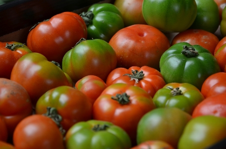 Zdjęcie Pomidor warzywa świeży pomidor
 żywność naturalna
