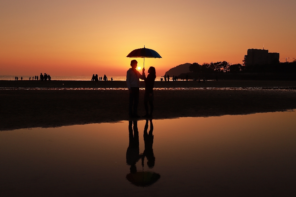 Amore cielo ombrello acqua