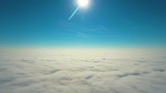 Cloud sky blue sun Photo