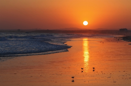 日没 水域
 空 地平線 写真