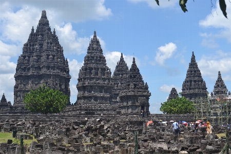 Stone hindu temple historic site Photo