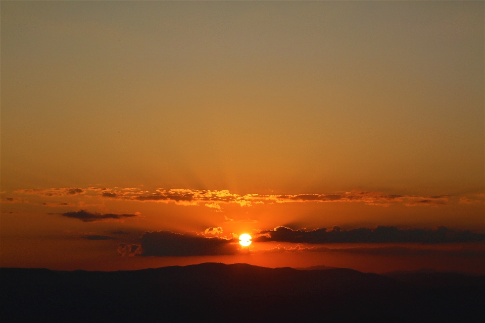 Sunset nature evening clouds