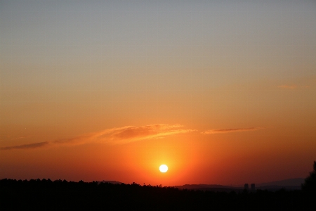 Sunset nature countryside sun Photo