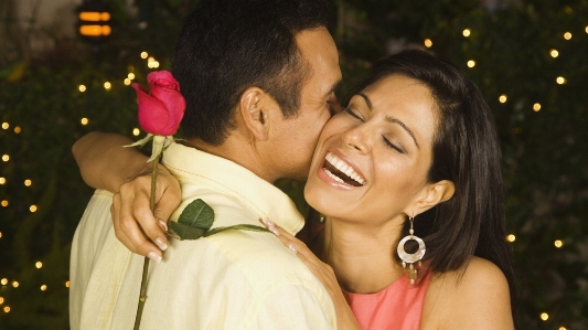 Woman romance love interaction Photo