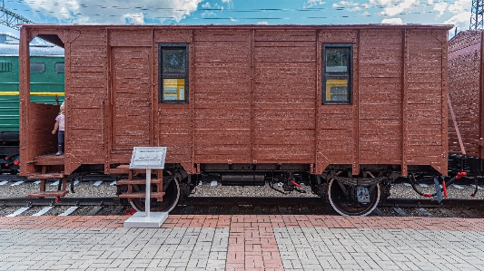 Boat train land vehicle transport Photo