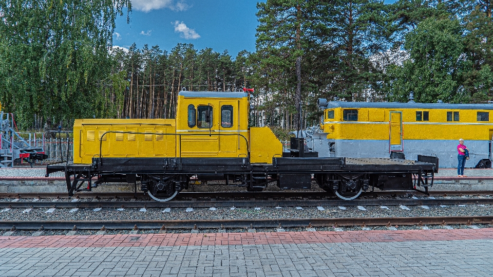 Barco trem transporte estrada de ferro