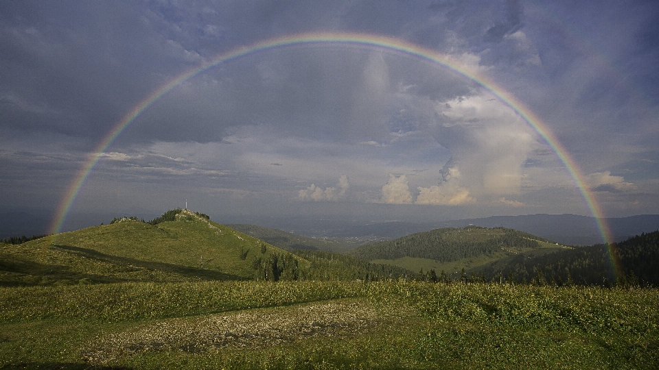 Regenbogen rainbow highland sky